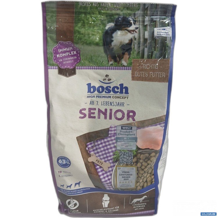 Artikel Nr. 970020: Bosch Senior Hundefutter 1kg 