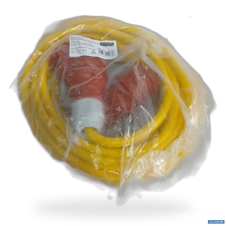 Artikel Nr. 974020 Artikel Nr. 974020: Panzerleitung 10m gelb K35AT-NO7V3VR-F 5G CEE-Stecker 5polig