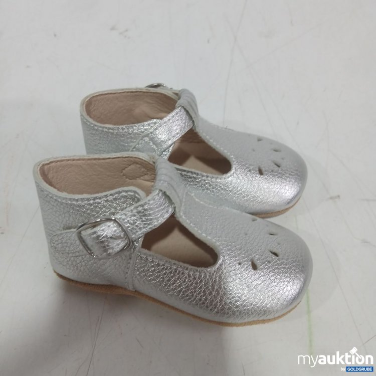 Artikel Nr. 992020 Artikel Nr. 992020: Petits pieds London Kinderschuhe Silber 12,5 cm
