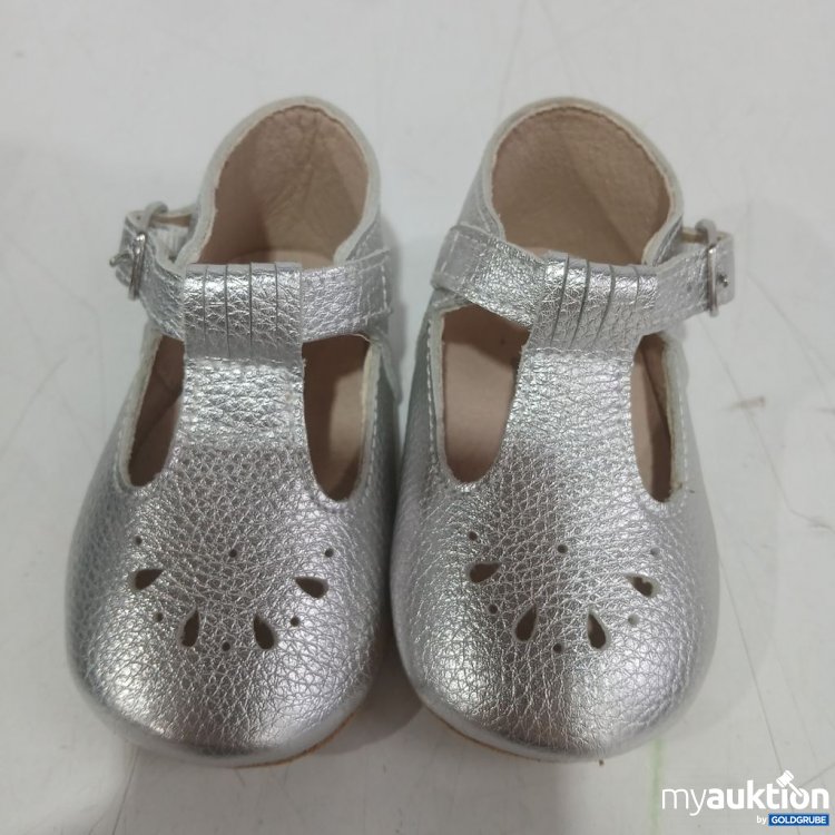Artikel Nr. 992020 Artikel Nr. 992020: Petits pieds London Kinderschuhe Silber 12,5 cm