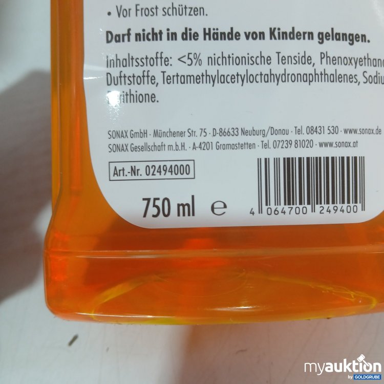 Artikel Nr. 468021 Artikel Nr. 468021: Sonax Cockpit Star Kunststoffreiniger 750 ml