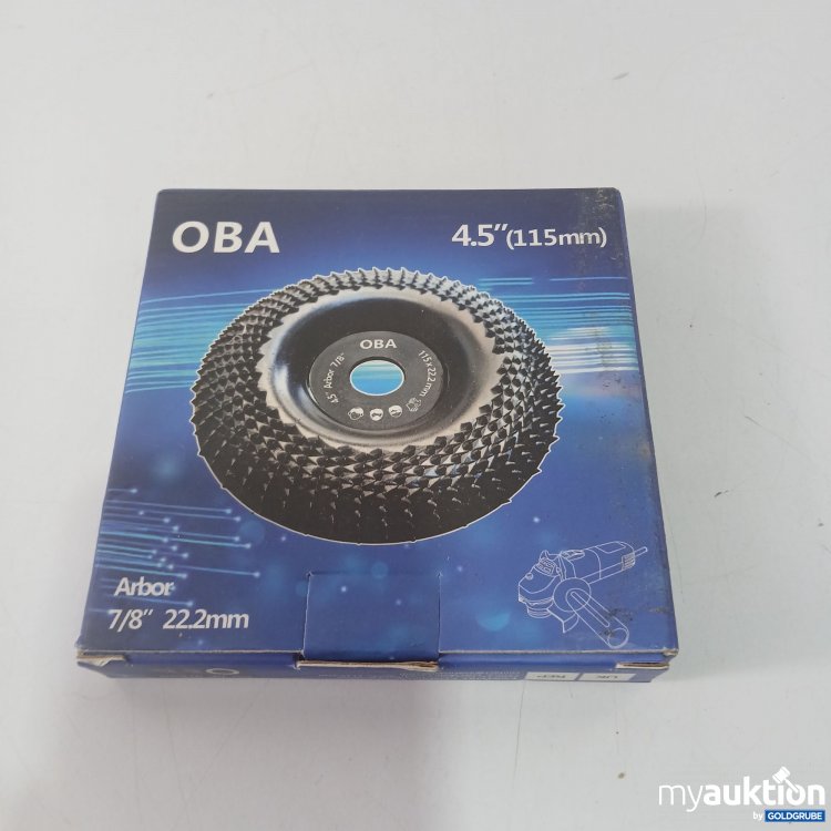 Artikel Nr. 815021 Artikel Nr. 815021: OBA Arbor 4.5" 22.2mm 115mm