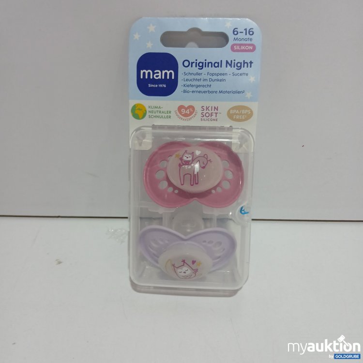 Artikel Nr. 820021 Artikel Nr. 820021: MAM Original Night Schnuller 2x