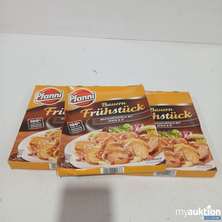 Artikel Nr. 897021: Pfanni Bauern Frühstück Bratkarhoffeln mit Speck & Ei 3x 400g 