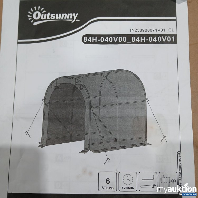 Artikel Nr. 915021: Outsunny Zeltgarage 