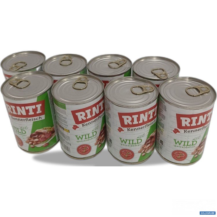Artikel Nr. 963021: Rinti Hundefutter mit Wild 8x400g 