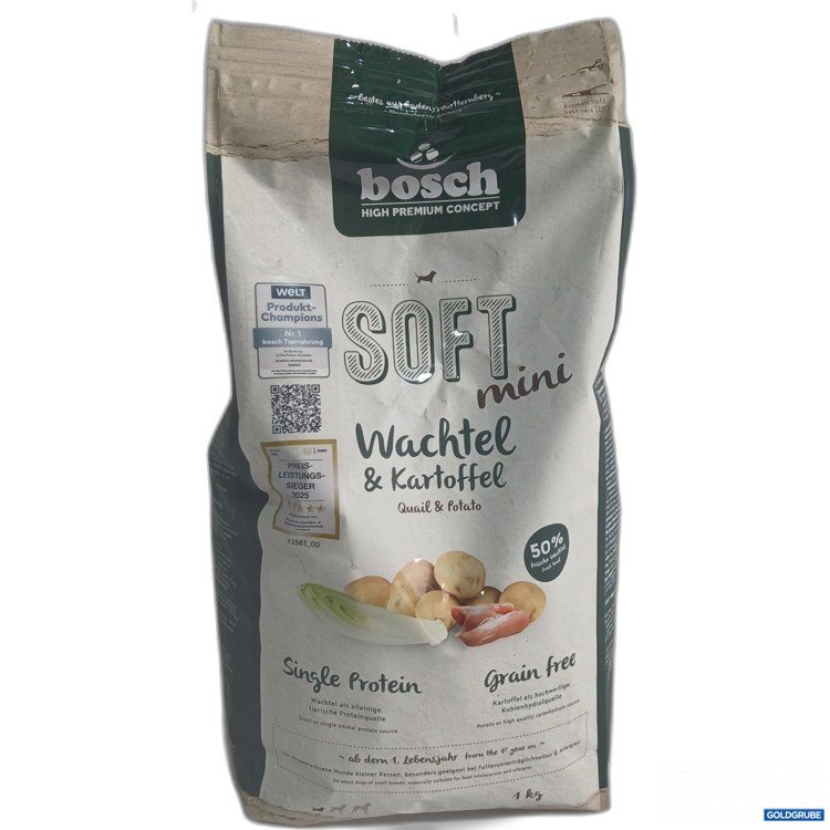 Artikel Nr. 970021: Bosch Hundefutter soft mini 1kg 