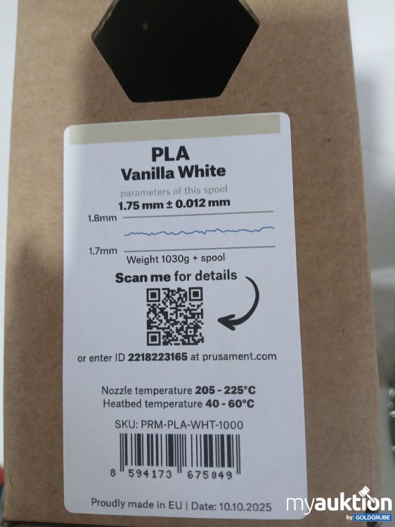 Artikel Nr. 995021 Artikel Nr. 995021: PRUSAMENT Vanilla White
