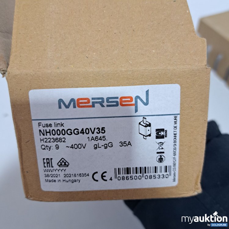 Artikel Nr. 3910022 Artikel Nr. 3910022: Mersen Fuse Link Sicherungssatz