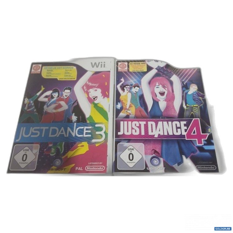 Artikel Nr. 448022: Just Dance 3 & Just Dance 4 Wii Spiele