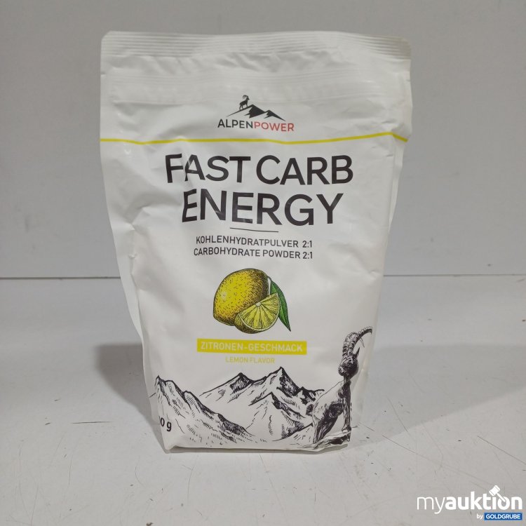 Artikel Nr. 462022: Alpenpower Fast Carb Energy Zitronen Geschmack 1000g