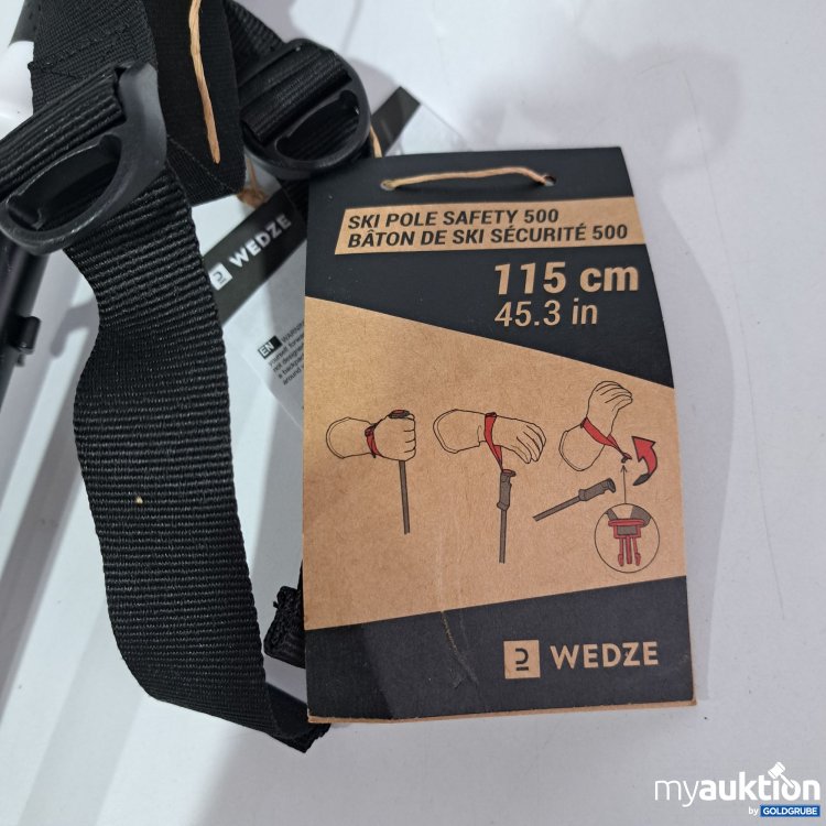 Artikel Nr. 817022 Artikel Nr. 817022: Decathlon Wedze Schistöcke schwarz 115cm