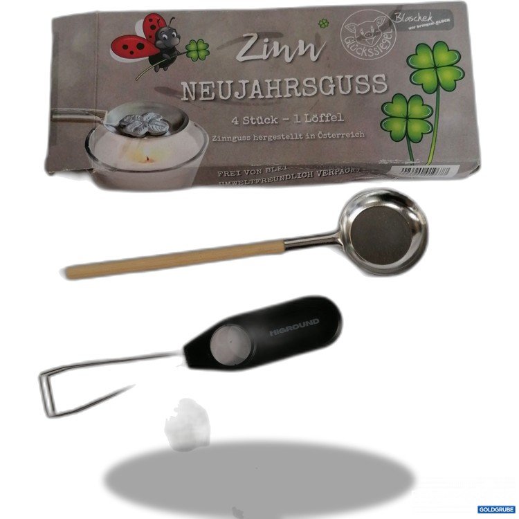 Artikel Nr. 886022 Artikel Nr. 886022: Zinn Neujahrsguss 2Stk