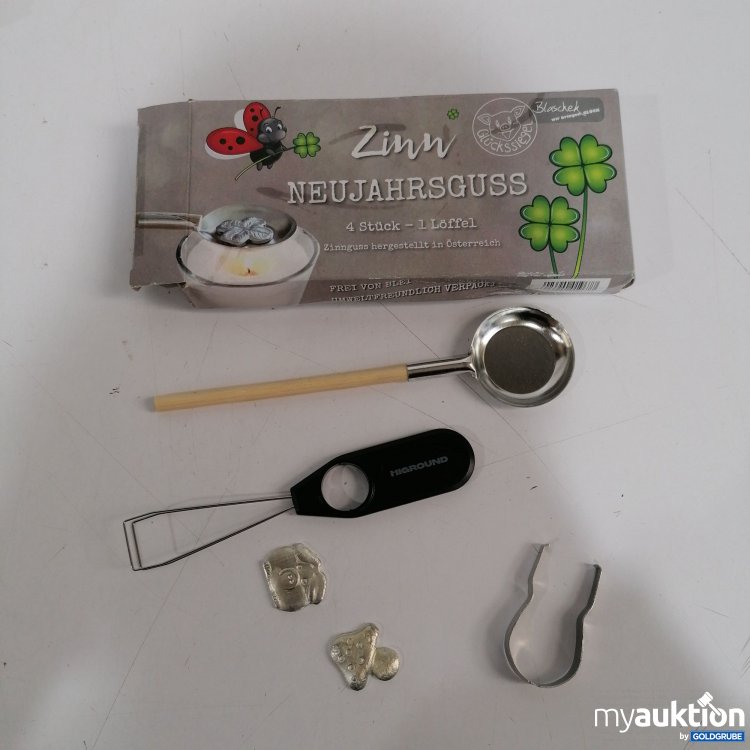 Artikel Nr. 886022 Artikel Nr. 886022: Zinn Neujahrsguss 2Stk