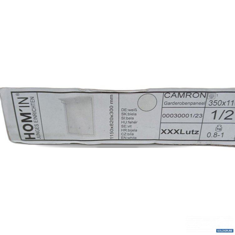Artikel Nr. 904022: HOM'IN Garderobenpaneel 350x115 mm Zubehör