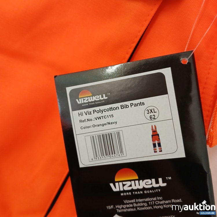 Artikel Nr. 908022: Vizwell Latzhose 