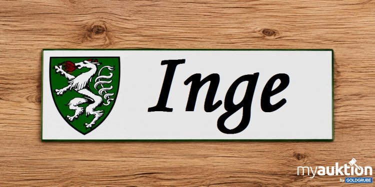Artikel Nr. 937022 Artikel Nr. 937022: Blechschild
