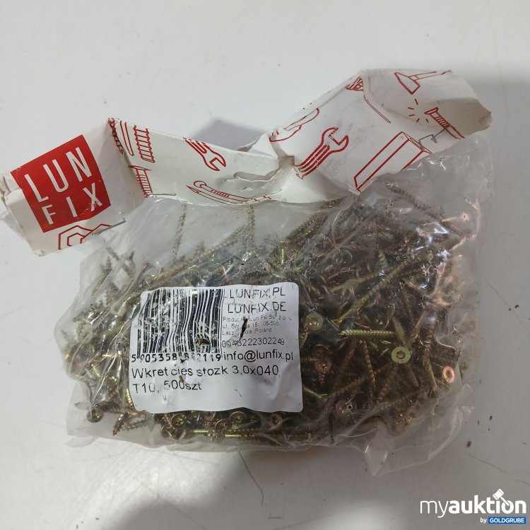 Artikel Nr. 952022: LunFix Schrauben 4,0x040 T10 500Stk