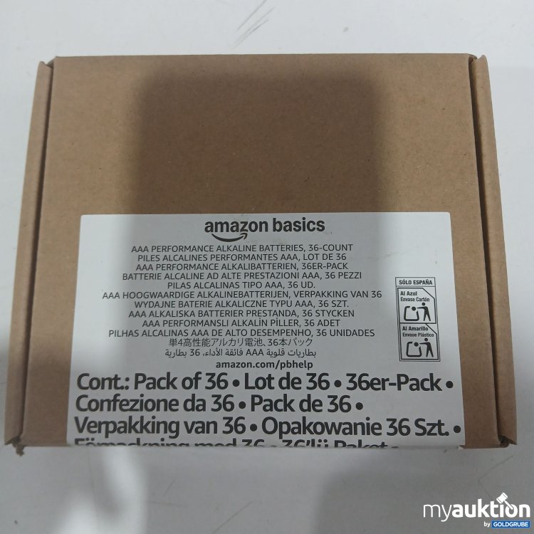 Artikel Nr. 981022: Amazon Basics AAA Performance Batteries 36Pack