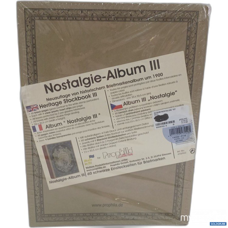 Artikel Nr. 987022: Leuchtturm Nostalgie Briefmarkenalbum 60 Seiten