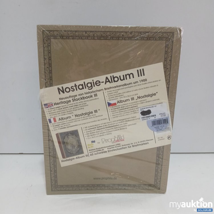 Artikel Nr. 987022: Leuchtturm Nostalgie Briefmarkenalbum 60 Seiten