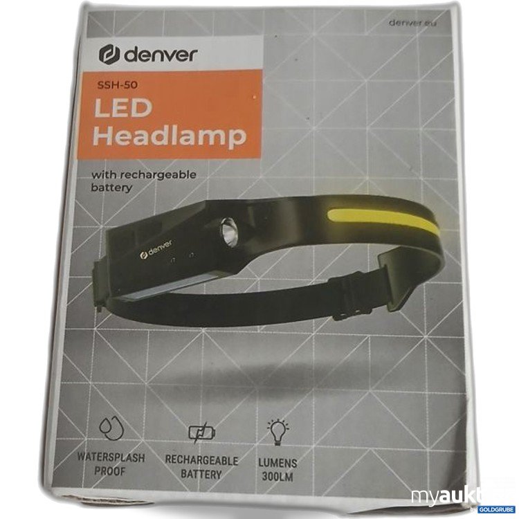 Artikel Nr. 994022 Artikel Nr. 994022: denver SSH-50 LED Headlamp