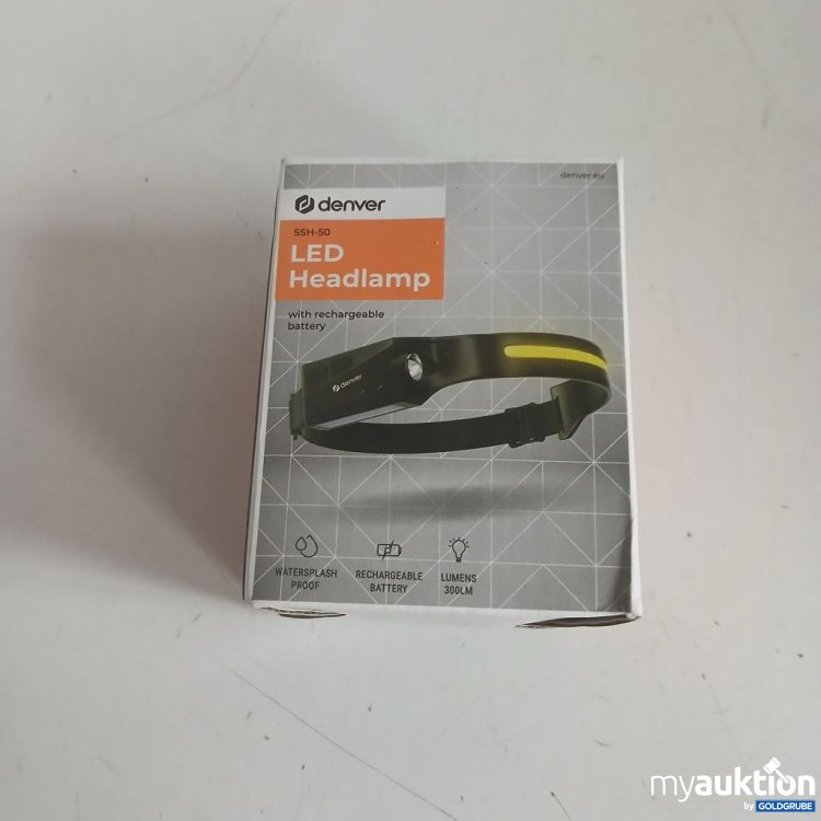 Artikel Nr. 994022 Artikel Nr. 994022: denver SSH-50 LED Headlamp