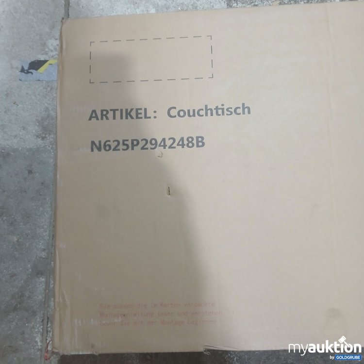 Artikel Nr. 448023: Couchtisch N625P294248B schwarz
