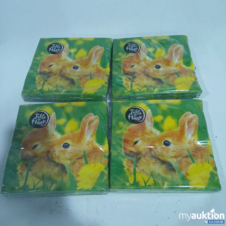 Artikel Nr. 524023: Osterservietten "Hase" 33x33cm 