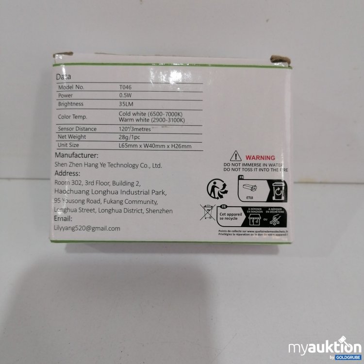 Artikel Nr. 826023 Artikel Nr. 826023: Infrared Sensor T046 0,5W