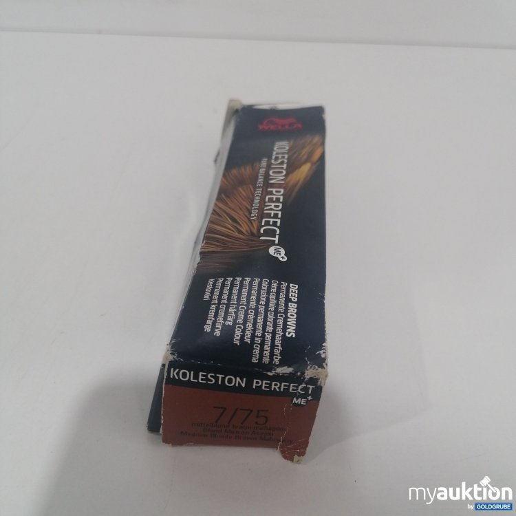 Artikel Nr. 839023 Artikel Nr. 839023: Wella Koleston Perfect Haarfarbe 7/75 Mittelblond, braun Mahagoni
