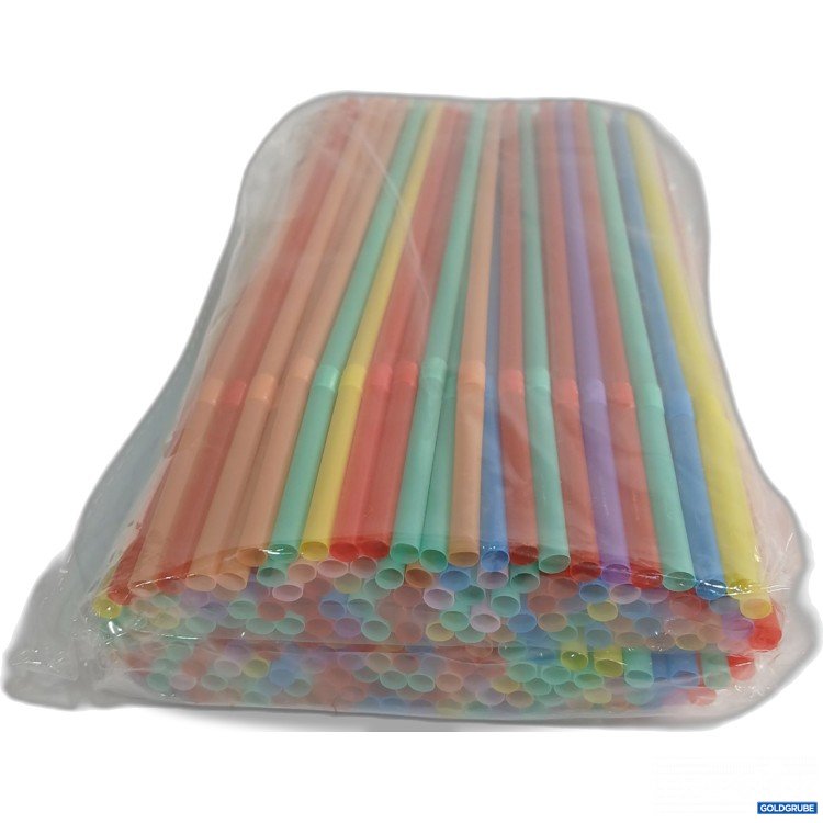 Artikel Nr. 882023 Artikel Nr. 882023: Plastik Strohhalme bunt 200Stk