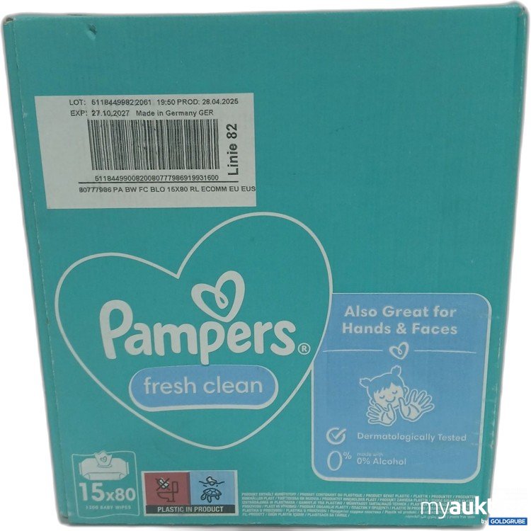 Artikel Nr. 883023: Pampers Fresh Clean 15x80 Baby Wipes 