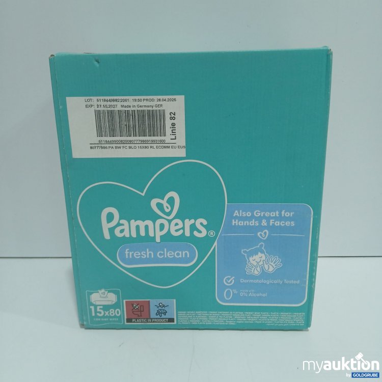 Artikel Nr. 883023: Pampers Fresh Clean 15x80 Baby Wipes 