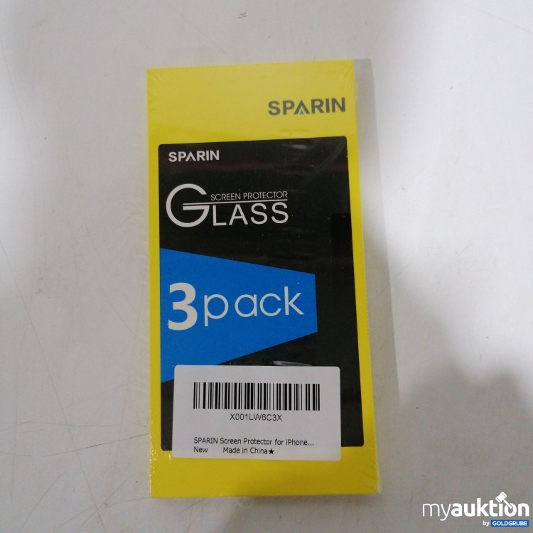 Artikel Nr. 887023 Artikel Nr. 887023: Sparin Glass Screen Protector 3Stk Iphone