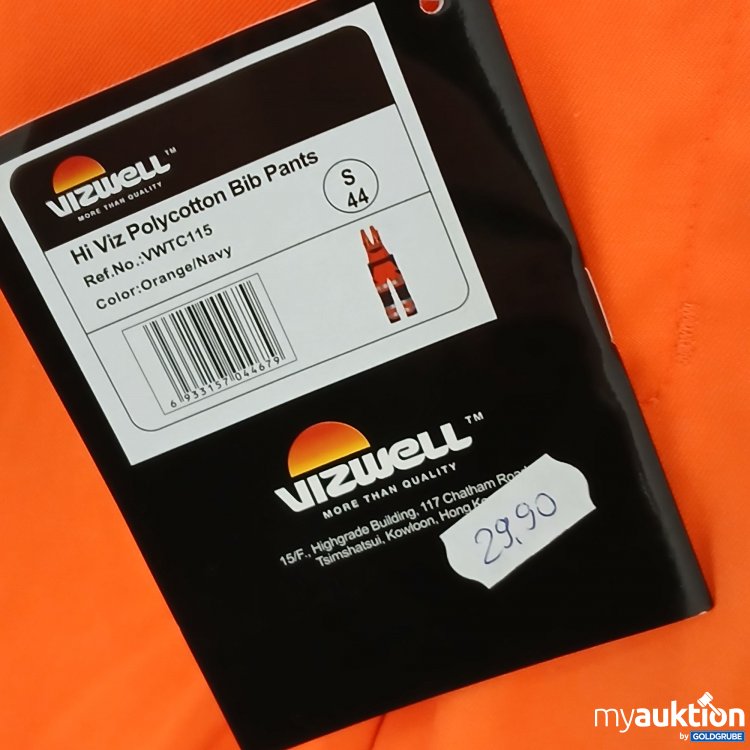 Artikel Nr. 908023: Vizwell Latzhose 