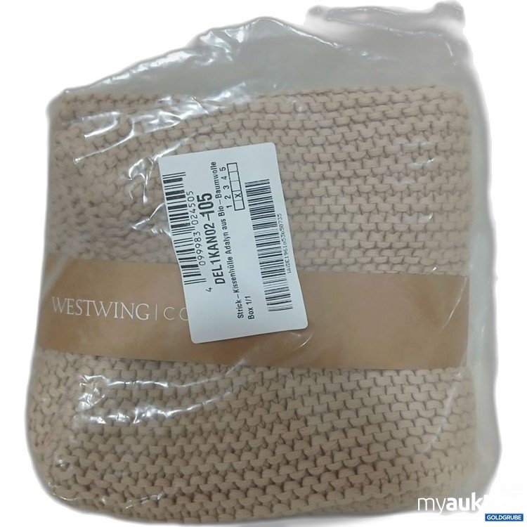 Artikel Nr. 930023 Artikel Nr. 930023: WESTWING Strick-Kissenhülle Adalyn Beige