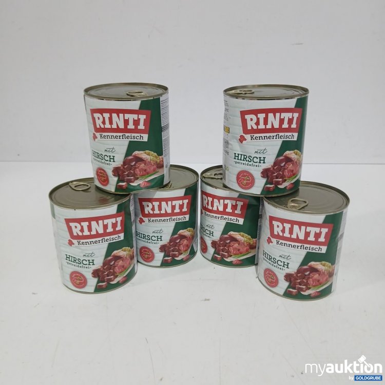 Artikel Nr. 954023: Rinti Kennerfleisch mit Hirsch 6x300 g