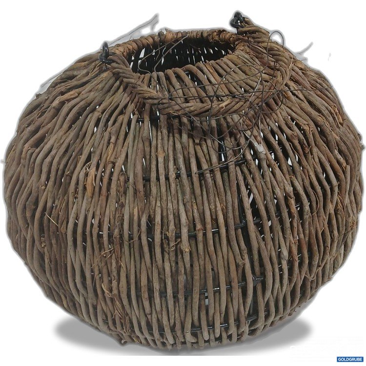 Artikel Nr. 956023: Johannes Lucht Rattan Laterne bauchig natur ø29cm 