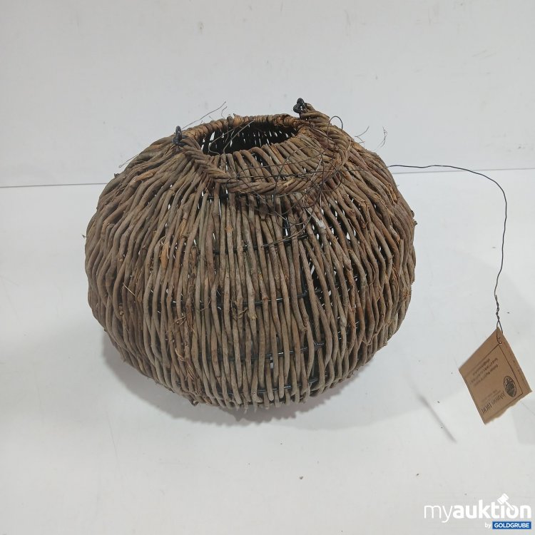 Artikel Nr. 956023: Johannes Lucht Rattan Laterne bauchig natur ø29cm 
