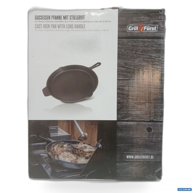 Artikel Nr. 977023 Artikel Nr. 977023: Grill Fürst, Gusseisenpfanne mit Stielgriff ø40cm