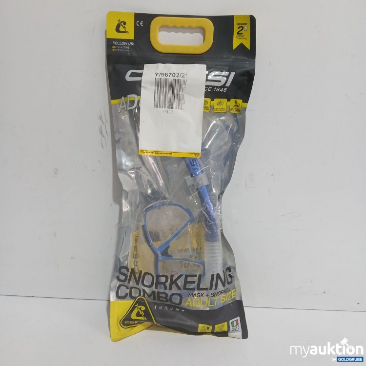 Artikel Nr. 979023 Artikel Nr. 979023: Cressi Adult Dry Combo Snorkeling Mask+Snorkel Adult Size