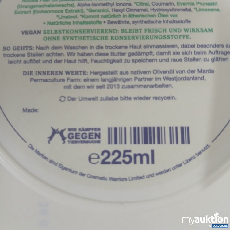 Artikel Nr. 982023 Artikel Nr. 982023: LUSH Olive Körperbutter