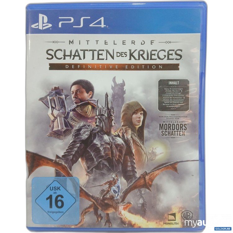 Artikel Nr. 995023 Artikel Nr. 995023: PS4 Mittelerde Schatten des Krieges