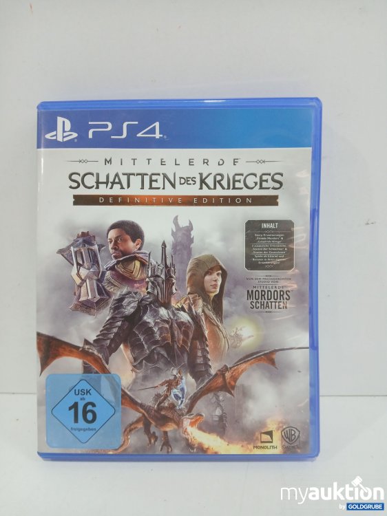 Artikel Nr. 995023 Artikel Nr. 995023: PS4 Mittelerde Schatten des Krieges