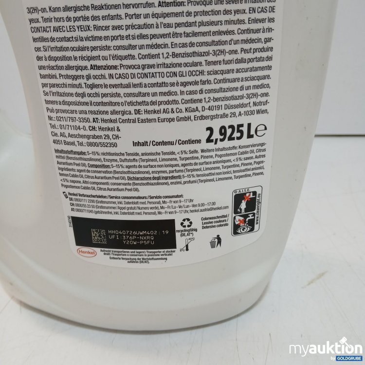 Artikel Nr. 464024: Persil Color Kraft-Gel Flüssigwaschmittel 2,925L