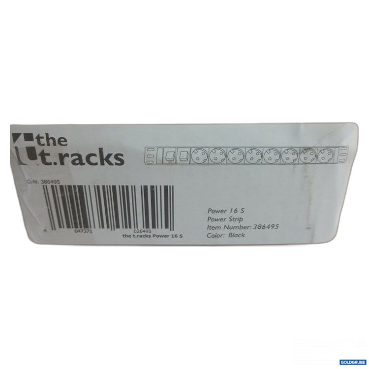 Artikel Nr. 469024 Artikel Nr. 469024: the t.racks Power 16 S Strip black