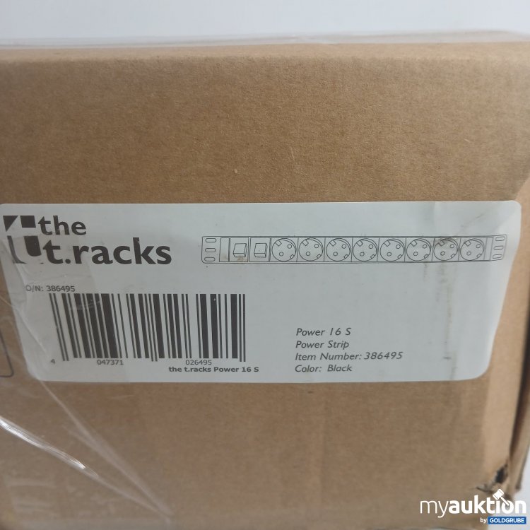 Artikel Nr. 469024 Artikel Nr. 469024: the t.racks Power 16 S Strip black