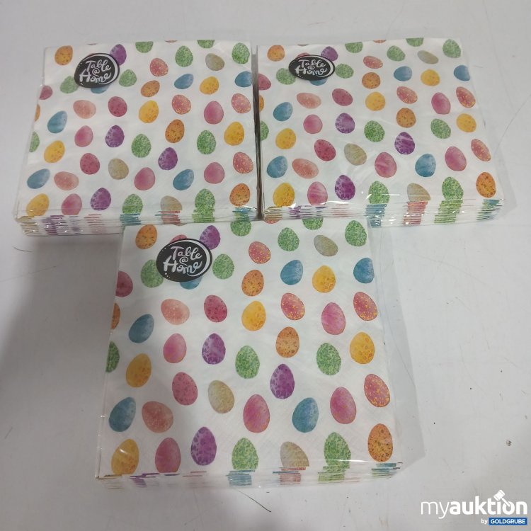 Artikel Nr. 524024 Artikel Nr. 524024: Table home Oster Servietten "Eier" 33x33cm