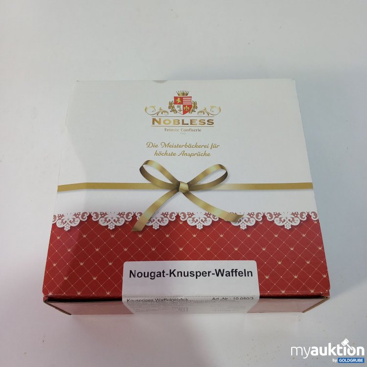 Artikel Nr. 769024 Artikel Nr. 769024: Nobless Nougat Knusper Waffeln 400g